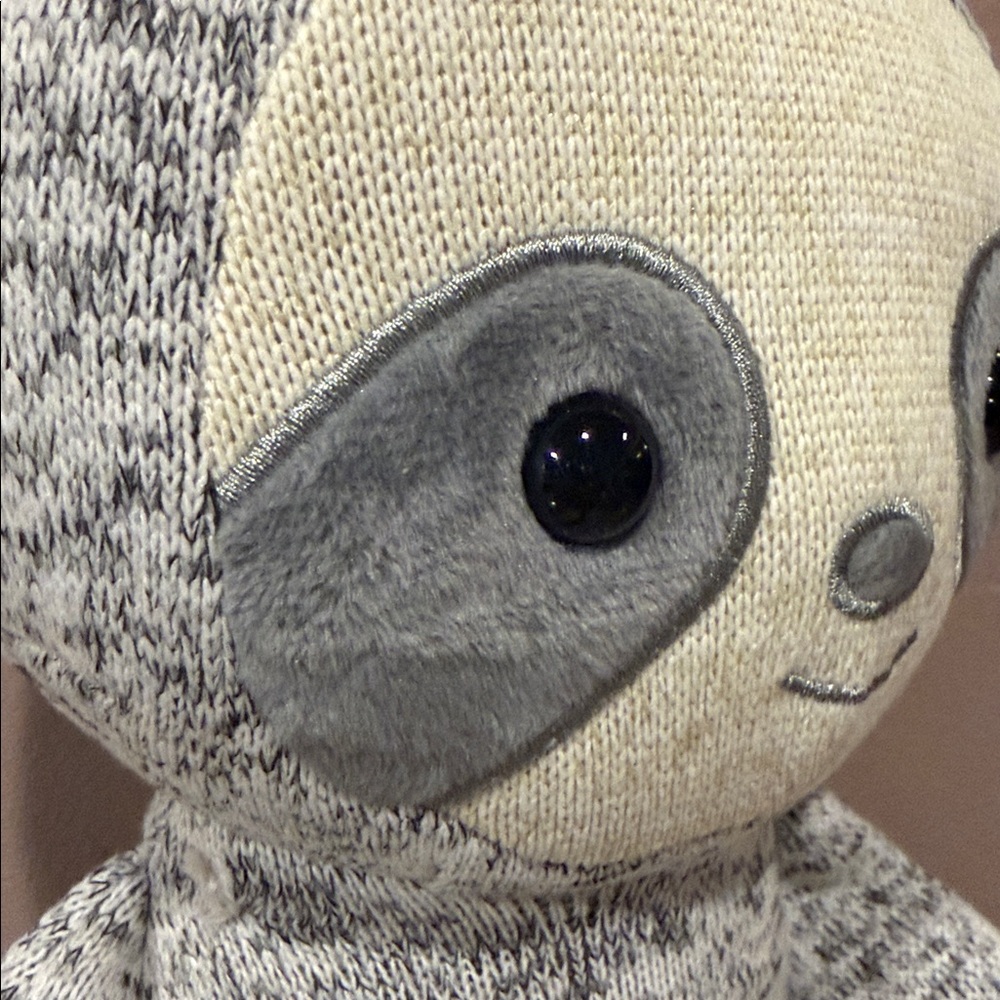 Animal Adventure Gray Sloth Plush Toy - Picture 4 of 11